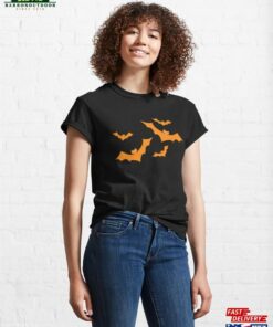 Halloween Scary Evil Pumpkin Funny Head Classic T Shirt Unisex 4