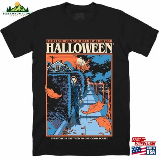 Halloween Screen Shocker T-Shirt V Neck Hoodie Sweatshirt Gift Shirt 2023 On Birthday