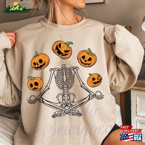 Halloween Skeleton Shirt Clothing For Couple And Kids Costume Hoodie Sweatshirt