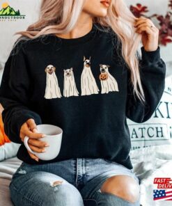 Halloween Sweatshirt Sweater Ghost Classic