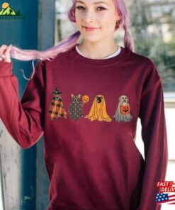 Halloween Sweatshirt Sweater Ghost Classic Unisex 3 Halloween Sweatshirt Sweater Ghost Classic Unisex 4