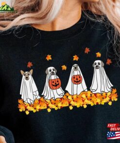 Halloween Sweatshirt Sweater Ghost Unisex Classic