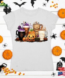Halloween Trend Horror Coffee Shirt Movie Sweatshirt Unisex Classic