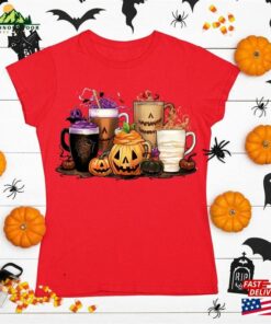 Halloween Trend Horror Coffee Shirt Movie Sweatshirt Unisex Classic 3