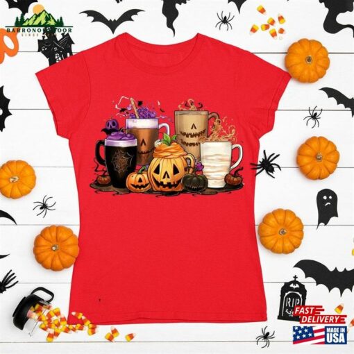 Halloween Trend Horror Coffee Shirt Movie Sweatshirt Unisex Classic