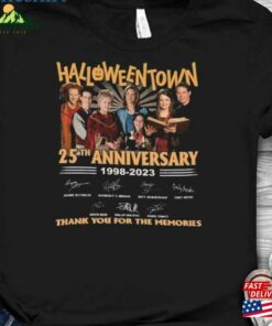 Halloweentown 25Th Anniversary 1998 2023 T-Shirt Thanks You For The Memories Shirt Sweatshirt