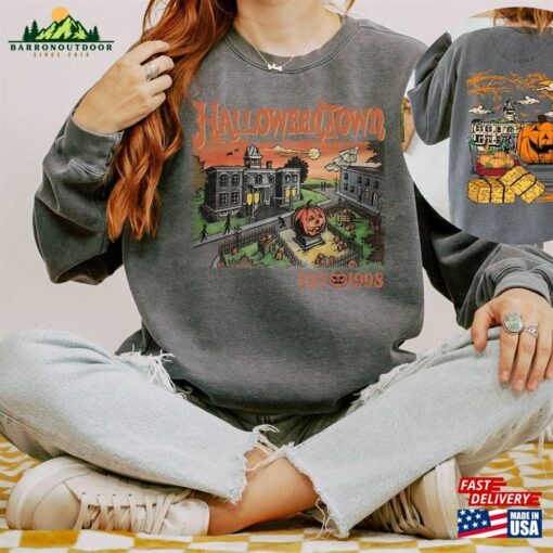 Halloweentown Est 1988 Comfort Colors Sweatshirt University Sweater Fall Pumpkin Classic