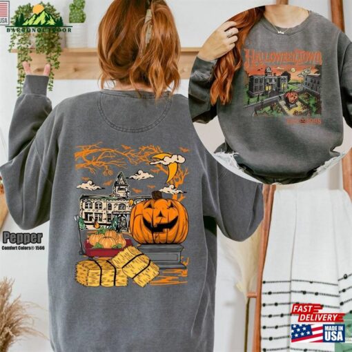 Halloweentown Est 1988 Comfort Colors Sweatshirt University Sweater Fall Pumpkin Classic