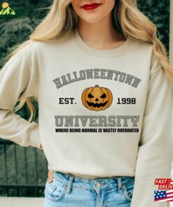 Halloweentown Sweater Halloween Baggy University Shirt Sweatshirt Classic