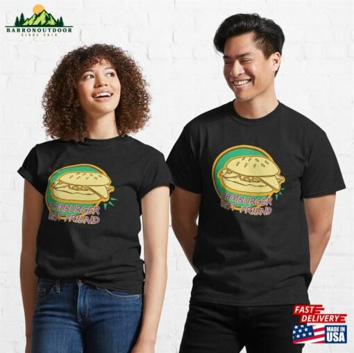 Hamburger Best Friend Classic T-Shirt Unisex