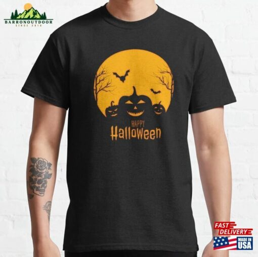 Happy Halloween 2023 Classic T-Shirt Sweatshirt Unisex