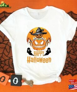 Happy Halloween Pumpkin Shirt Skeleton T-Shirt Funny Party Classic Hoodie Happy Halloween Pumpkin Shirt Skeleton T-Shirt Funny Party Classic Hoodie
