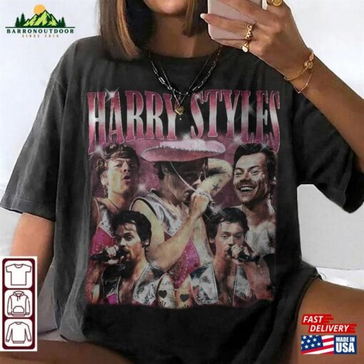 Harry Style 90S Vintage Shirt Bootleg Tee Sweatshirt Classic