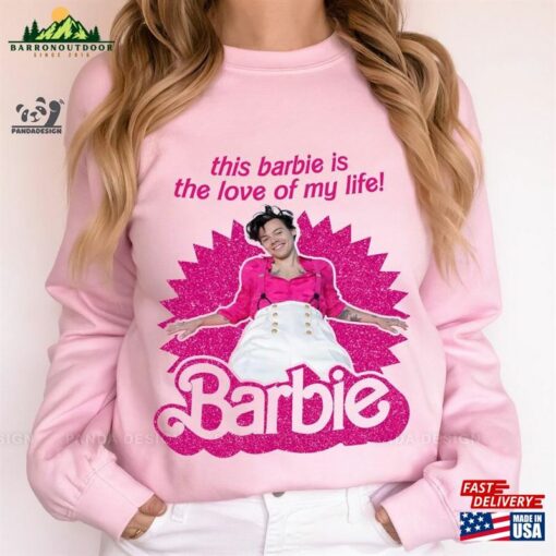 Harry Styles Barbie Inspired Shirt Love On Tour 2023 Merch Vintage Doll Clothes T-Shirt Unisex