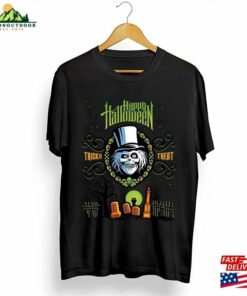 Hatbox Ghost Shirt Happy Halloween 2023 Haunted Mansion Disney Sweatshirt T-Shirt
