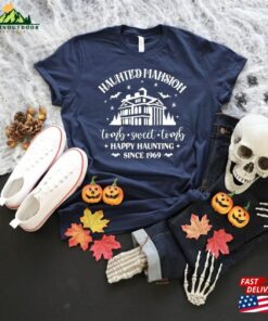Haunted Mansion Shirt Happy Haunting Halloween Classic Unisex 2 Haunted Mansion Shirt Happy Haunting Halloween Classic Unisex 3