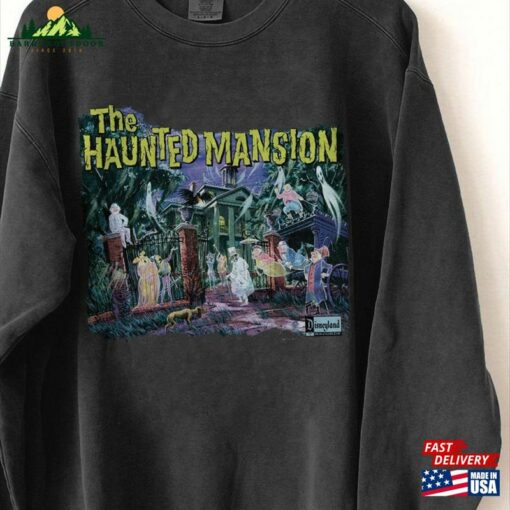 Haunted Mansion Shirt Retro The Comic Classic Sweatshirt