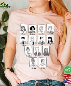 Heartstopper Character Shirt Bookish Inspired Netflix Movie Hoodie Unisex Heartstopper Character Shirt Bookish Inspired Netflix Movie Hoodie Unisex
