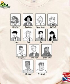 Heartstopper Character Shirt Bookish Inspired Netflix Movie Hoodie Unisex