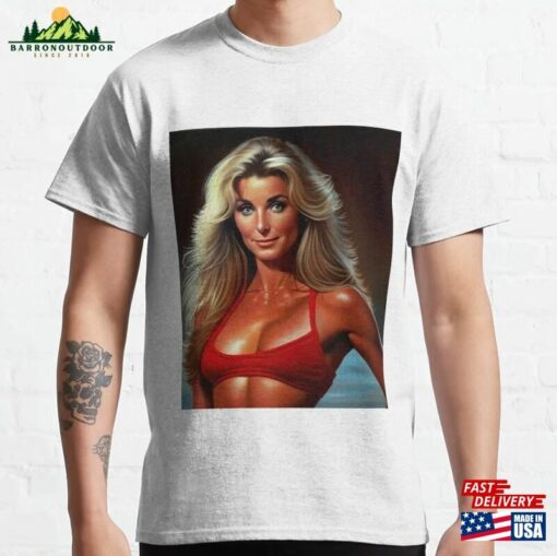 Heather Thomas Actress Classic T-Shirt Hoodie Sweatshirt