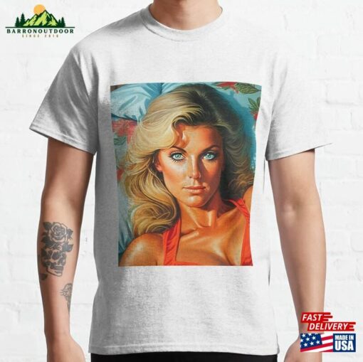 Heather Thomas Actress Classic T-Shirt Sweatshirt