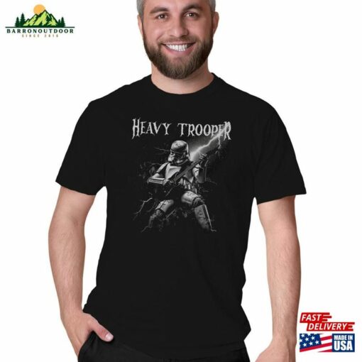 Heavy Metal Trooper Shirt Unisex Graphic Tee Movie T-Shirt