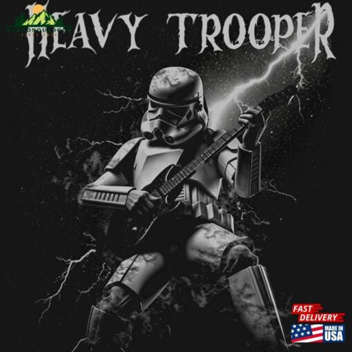 Heavy Metal Trooper Shirt Unisex Graphic Tee Movie T-Shirt