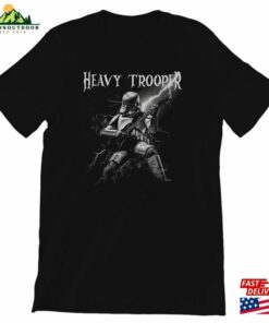 Heavy Metal Trooper Shirt Unisex Graphic Tee Movie T-Shirt 2 Heavy Metal Trooper Shirt Unisex Graphic Tee Movie T Shirt 3