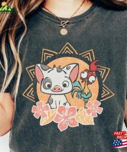 Hei And Pua Comfort Colors Shirt Moana Characters Unisex T-Shirt