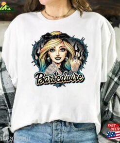 Hello Barbedwire Shirt Barbie Fan 2023 Hoodie Sweatshirt 2 Hello Barbedwire Shirt Barbie Fan 2023 Hoodie Sweatshirt 3
