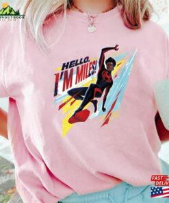 Hello I Am Miles Shirt Marvel Spider Hoodie T-Shirt Hello I Am Miles Shirt Marvel Spider Hoodie T-Shirt