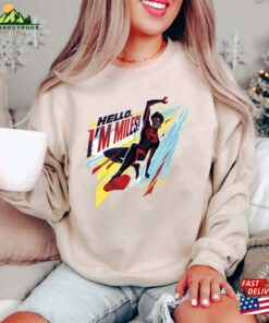 Hello I Am Miles Shirt Marvel Spider Hoodie T Shirt 4