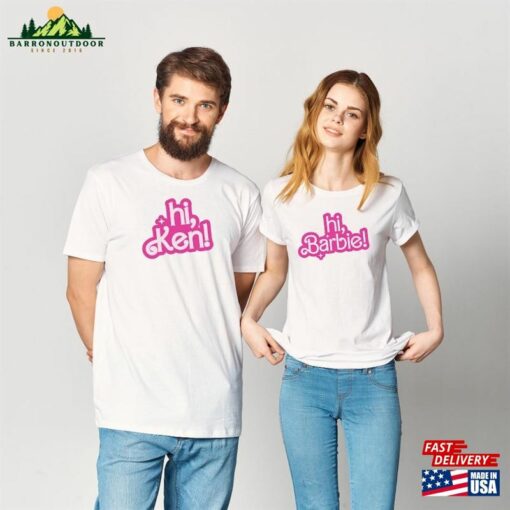 Hi Barbie Movie Inspired Shirt Unisex Comfort Colors Tee Sweatshirt