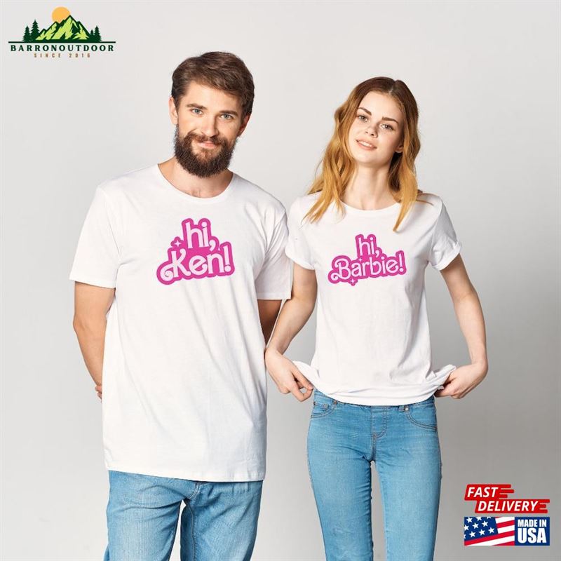 Hi Barbie Movie Inspired Shirt Unisex Comfort Colors Tee Sweatshirt Hi Barbie Movie Inspired Shirt Unisex Comfort Colors Tee Sweatshirt