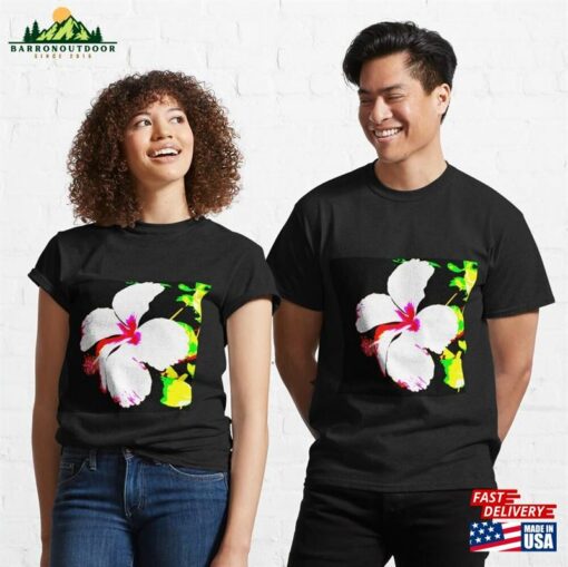 Hibiscus Flower Classic T-Shirt Unisex Hoodie