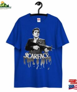 High Quality Printed T Shirt (Scarface) Unisex T-Shirt 3 High Quality Printed T Shirt Scarface Unisex T Shirt 4