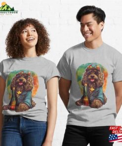Hippie Dog Drinking Fruit Juice Classic T-Shirt Unisex Sweatshirt 2 Hippie Dog Drinking Fruit Juice Classic T Shirt Unisex Sweatshirt 3