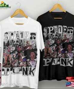 Hobbie Brown Spider Punk T-Shirt Across The Hoodie