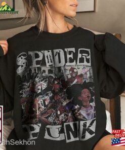 Hobbie Brown Spider Punk T Shirt Across The Hoodie 4