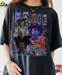 Hobbie Brown Spider Punk T-Shirt Across The Hoodie Unisex Hobbie Brown Spider Punk T-Shirt Across The Hoodie Unisex