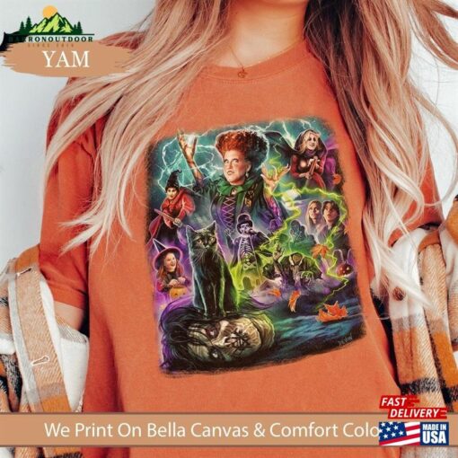 Hocus Pocus Comfort Color Shirt Sanderson Sister Halloween Tee Classic T-Shirt