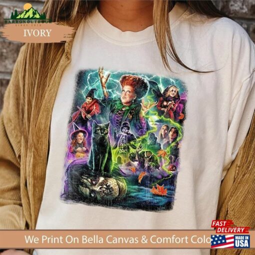 Hocus Pocus Comfort Color Shirt Sanderson Sister Halloween Tee Classic T-Shirt