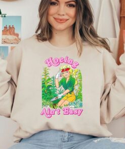 Hoeing Aint Easy Funny Graphic 90S Inspired Barbie Clothes Ken And Tee Hoodie Classic 3