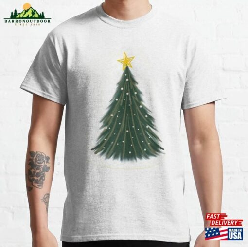 Holly Jolly Christmas Tree Classic T-Shirt Hoodie