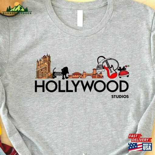 Hollywood Studios Studio Tour Shirt Universal Family Trip T-Shirt Movie Lover Souvenir Hoodie Unisex