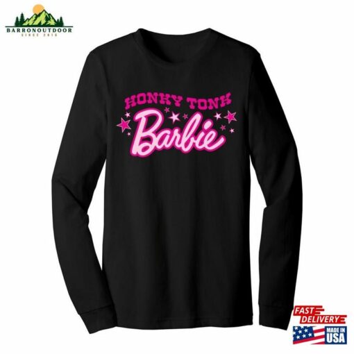 Honky Tonk Barbie Shirt Western Cowgirl Unisex Hoodie