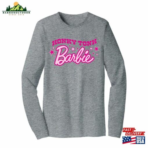 Honky Tonk Barbie Shirt Western Cowgirl Unisex Hoodie