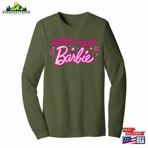 Honky Tonk Barbie Shirt Western Cowgirl Unisex Hoodie