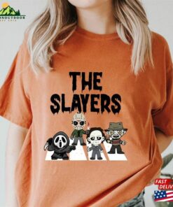 Horro R Movie Characters Shirt Halloween Character Friends Scary Sweatshirt T-Shirt