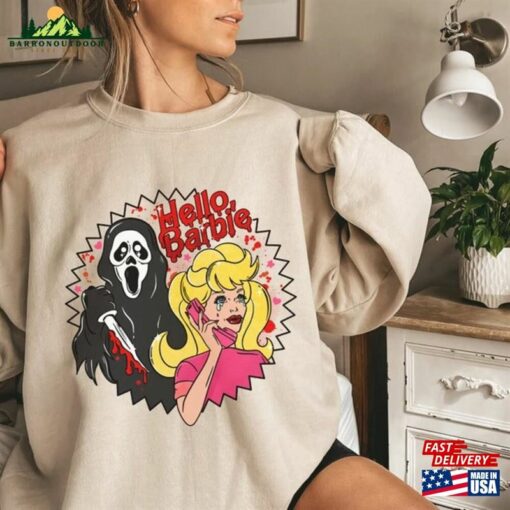 Horror Barbi Graphic Tee Fans Classic Sweatshirt